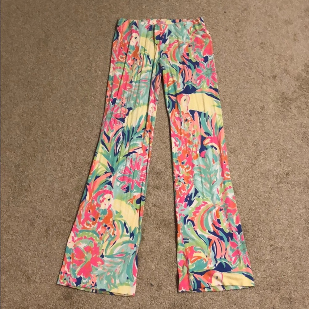 GUC Lilly Pulitzer Size Small Palazzo pants.